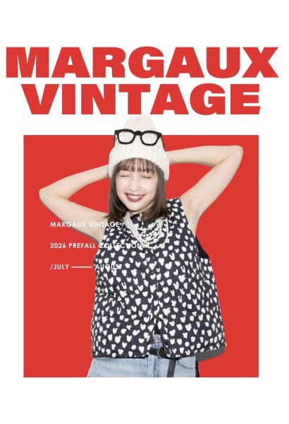 画像2: ●期間限定●ご予約10倍ポイント●【Margaux Vintage】●パディングベスト（予約/8-9月） (2)