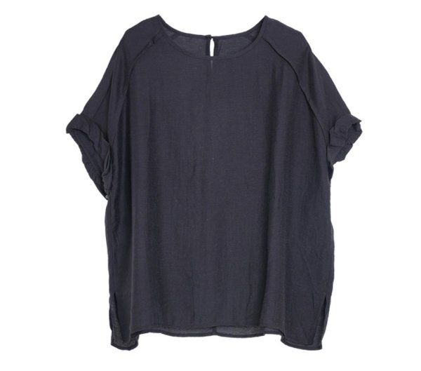 画像2: ●期間限定●ご予約5倍ポイント●【4/28 LIVEアイテム】●リネンミックス大人プルオーバー（予約/6月） (2)