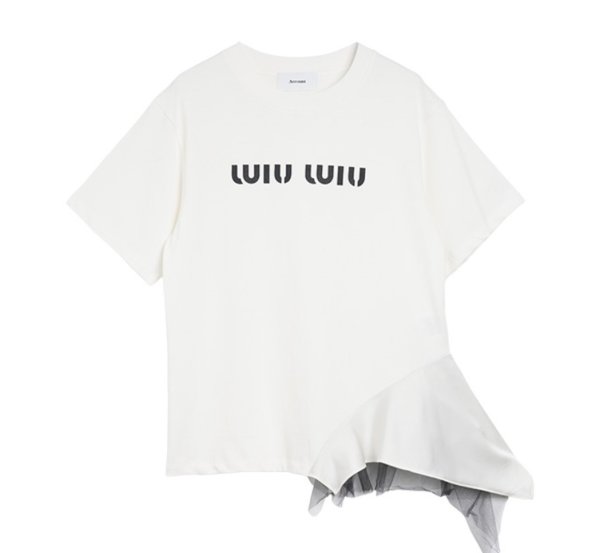 画像1: ●期間限定●ご予約5倍ポイント●パロディシリーズ【4/28 LIVEアイテム】●アシメデザインパロディT【M】TYPE（予約/6月） (1)