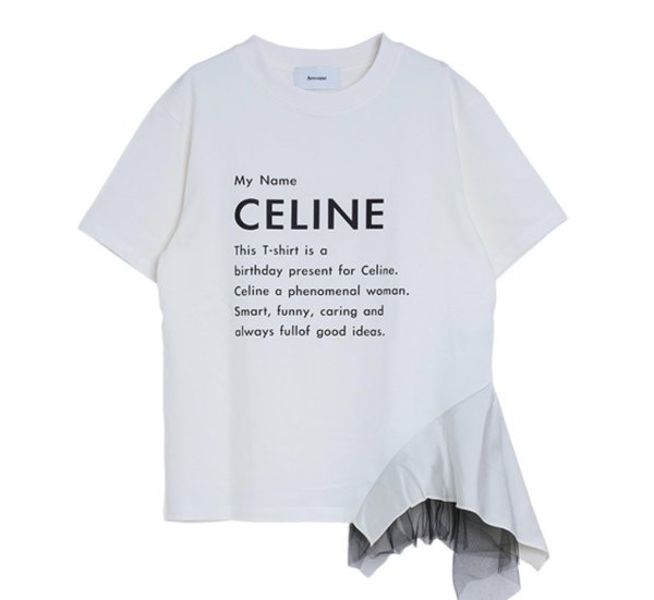 画像2: ●期間限定●ご予約5倍ポイント●パロディシリーズ【4/28 LIVEアイテム】●アシメデザインパロディT【CE】TYPE（予約/6月） (2)