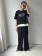 画像5: ●ゴールデンウイークSPECIAL対象●【5/1 LIVEアイテム】●インしないで良い丈●大人ロゴブラウス（予約/6-7月） (5)