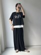 画像3: ●ゴールデンウイークSPECIAL対象●【5/1 LIVEアイテム】●インしないで良い丈●大人ロゴブラウス（予約/6-7月） (3)