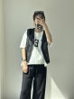 画像5: ●ゴールデンウイークSPECIAL対象●【5/1 LIVEアイテム】●パンチングレースフードジレ（予約/6-7月） (5)
