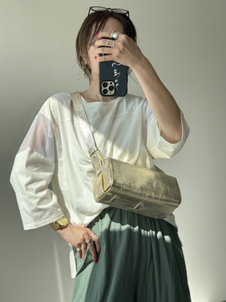 画像9: ●5/18（月）朝10時まで●ご予約5倍ポイント●【5/16 LIVEアイテム】本革ボディバッグ（予約/7-8月） (9)