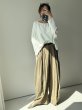 画像2: ●期間限定●ご予約10倍ポイント●【5/16 LIVEアイテム】ベルト付コクーンパンツ（予約/9月） (2)