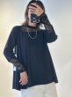 画像3: ●期間限定●ご予約10倍ポイント● ayane 【5/18 LIVEアイテム】レースドッキングフレアロンT（スクエア型）（予約/9-10月） (3)