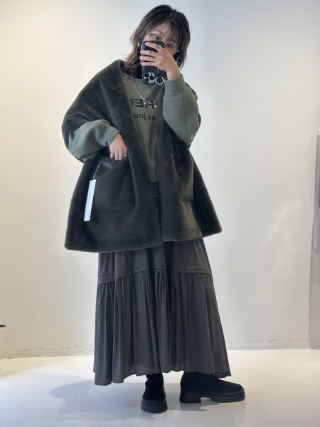 画像2: ●期間限定●ご予約10倍ポイント● ayane 【5/18 LIVEアイテム】レーヨン・ポリエステルキャミワンピース（予約/9月） (2)