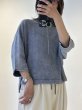 画像2: ●数量限定●ご予約10倍ポイント● ayane 【5/18 LIVEアイテム】ストーンウォッシュプルオーバーニット（予約/9月） (2)