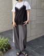 画像2: ●生産枠わずか● 【6/1 LIVEアイテム】ドッキングデザインレースキャミT（予約/6-7月） (2)