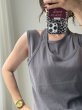 画像1: ●くたっとした素材感が可愛い◎【6/11 LIVEアイテム】アシンメトリーデザインタンク (1)