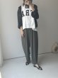 画像10: ●これ良すぎて、もう作っちゃいます!●ウエスト最大130cm超え⁉●低＆高身長サイズもあり◎ご予約5倍ポイント対象【6/13LIVEアイテム】さらさらサルエルパンツ（予約/7月） (10)