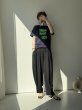 画像2: ●これ良すぎて、もう作っちゃいます!●ウエスト最大130cm超え⁉●低＆高身長サイズもあり◎ご予約5倍ポイント対象【6/13LIVEアイテム】さらさらサルエルパンツ（予約/7月） (2)