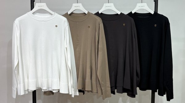 画像5: ●大人気シリーズが伸び感◎なニットになって登場！●期間限定●ご予約10倍ポイント●PRIORITY【6/19 LIVEアイテム】フレアーニットPO（予約/10月） (5)