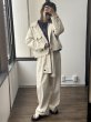 画像6: ●LAMER激推し◎大人気！スリーブパンツが中綿ジャケットとset upになって再登場！●ご予約10倍ポイント●PRIORITY【6/19 LIVEアイテム】シャツスリーブベルトパンツ（予約/10月） (6)