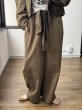 画像1: ●LAMER激推し◎大人気！スリーブパンツが中綿ジャケットとset upになって再登場！●ご予約10倍ポイント●PRIORITY【6/19 LIVEアイテム】シャツスリーブベルトパンツ（予約/10月） (1)