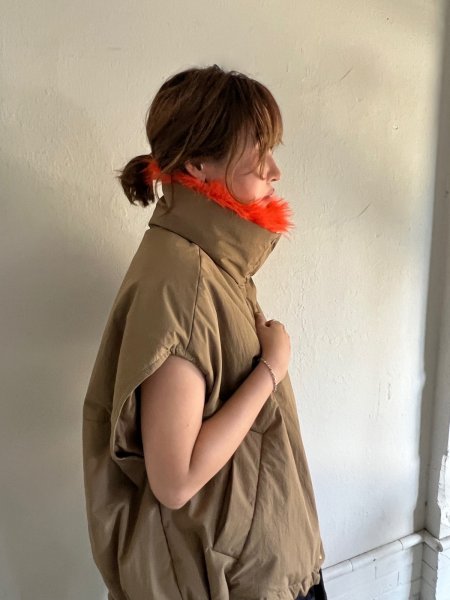 画像2: ●今回展LAMER推しのシリーズアイテム◎弱撥水＆軽量！中綿アウター●ご予約10倍ポイント●PRIORITY【6/19 LIVEアイテム】弱撥水パデッドベスト（予約/10月） (2)