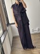 画像3: ●なんと3WAY！お袖をアレンジしてノースリーブにも長袖にもできます●ご予約10倍ポイント●PRIORITY【6/19 LIVEアイテム】3WAYストライプシャツ（予約/9-10月） (3)