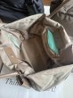 画像2: ●受注生産/フリー入荷ありません●ご予約10倍ポイント【6/22ご紹介アイテム】2WAYシルエット中綿BIGトート（予約/10月） (2)