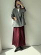 画像5: ●期間限定/ご予約10倍ポイント●【7/11 LIVEアイテム】サイドスリットチェックジャケット（予約/10-11） (5)