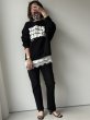 画像7: ●激推しデニムシリーズに裏起毛が登場！●期間限定/ご予約10倍ポイント●【7/11 LIVEアイテム】裏起毛テーパードスリットスキニー（予約/10-11） (7)