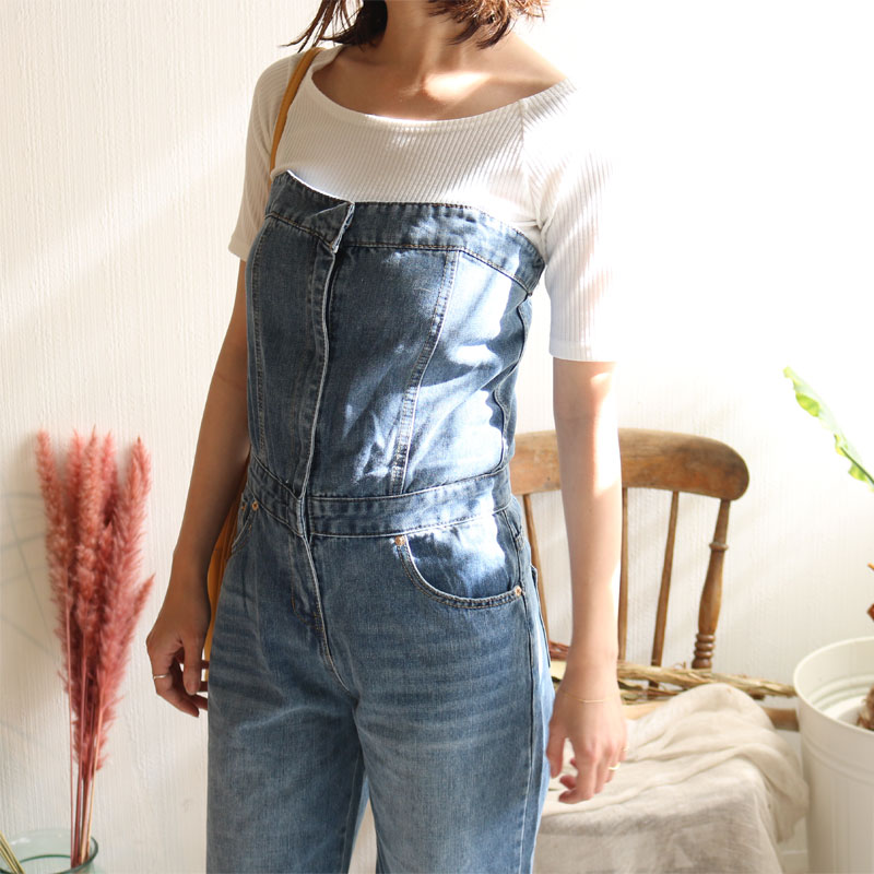 70%OFF!】 BUSTIER DENIM オールインワン i9tmg.com.br